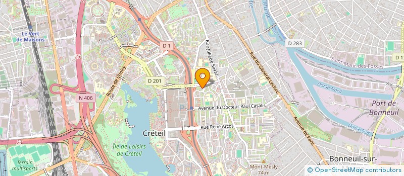 localisation de l'entreprise 851 664 912 à CRETEIL