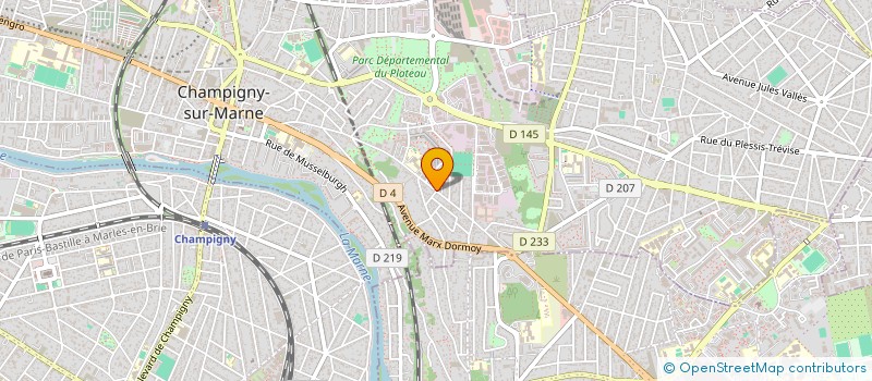 localisation de l'entreprise 851 675 850   CHENNEVIERES-SUR-MARNE