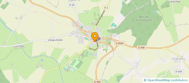 localisation de l'entreprise 851 690 669 à CARROUGES