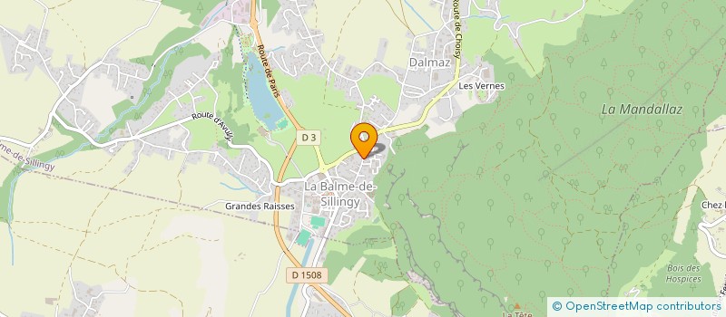 localisation de l'entreprise 851 698 985   LA BALME-DE-SILLINGY