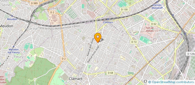 localisation de l'entreprise 851 706 747 à CLAMART