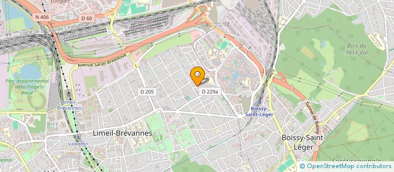 localisation de l'entreprise 851 710 889   LIMEIL-BREVANNES