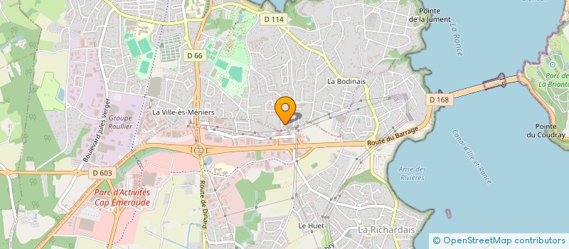 localisation de l'entreprise 851 716 886   DINARD