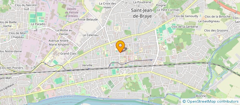 localisation de l'entreprise 851 717 900   LA CHAPELLE-SAINT-MESMIN