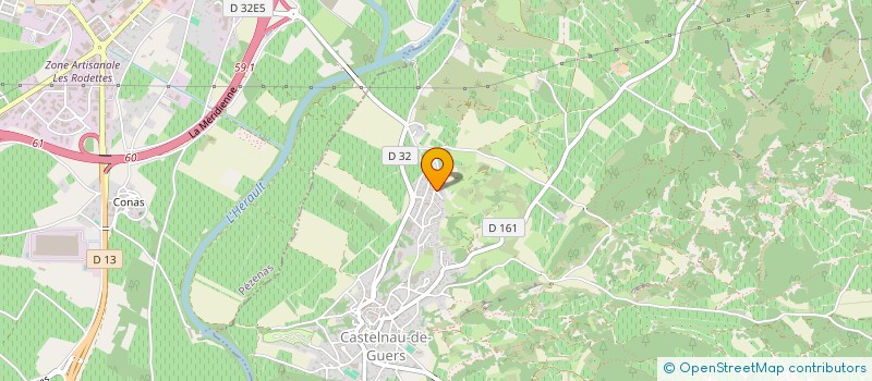 localisation de l'entreprise 851 729 673   CASTELNAU-DE-GUERS