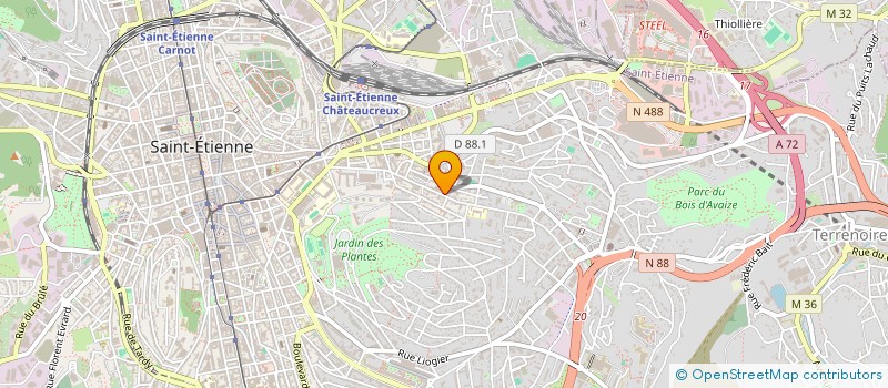 localisation de l'entreprise 851 732 271   SAINT-ETIENNE