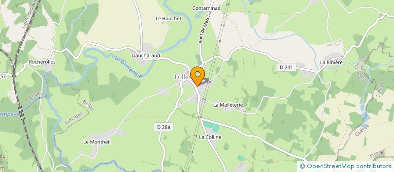 localisation de l'entreprise 851 734 962   FOLLES