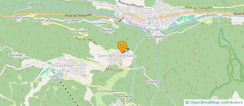 localisation de l'entreprise 851 736 686  à COURCHEVEL