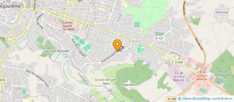 localisation de l'entreprise 851 740 860 à ANGOULEME