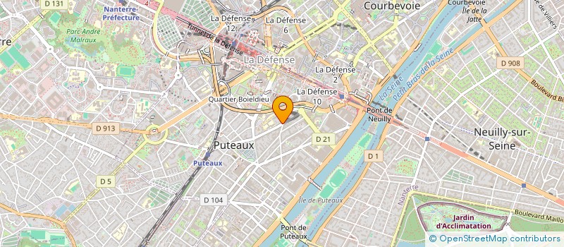 localisation de l'entreprise 851 743 450 à PUTEAUX