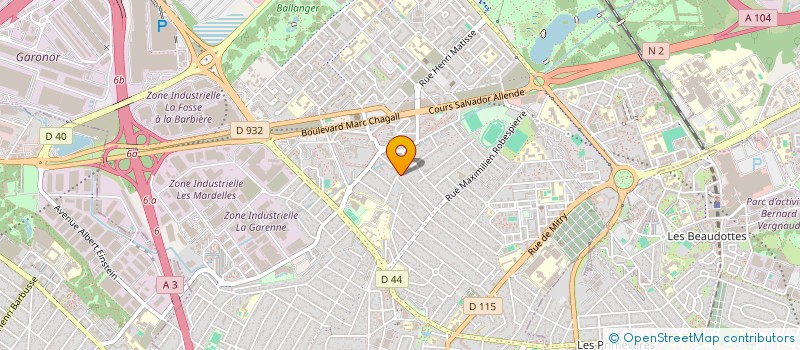 localisation de l'entreprise 851 746 461 à AULNAY-SOUS-BOIS
