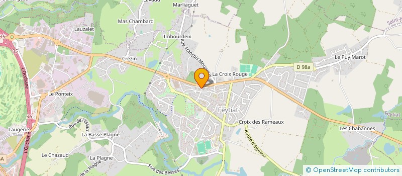 localisation de l'entreprise 851 778 886 à FEYTIAT