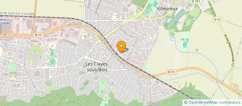 localisation de l'entreprise 851 841 783   POISSY