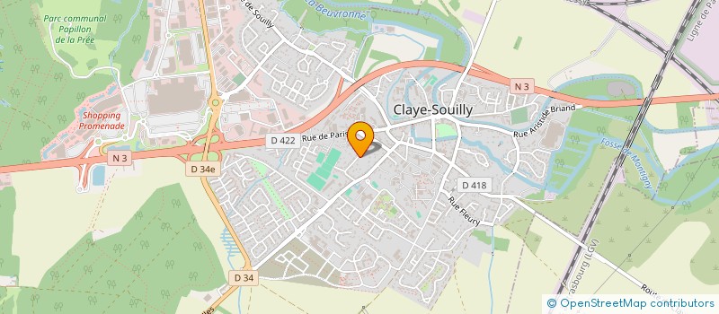 localisation de l'entreprise 851 842 252   CLAYE-SOUILLY