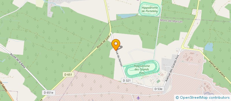 localisation de l'entreprise 851 854 257 à MONT-DE-MARSAN