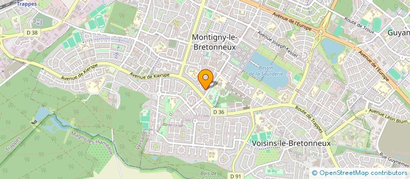 localisation de l'entreprise 851 861 807   MONTIGNY-LE-BRETONNEUX