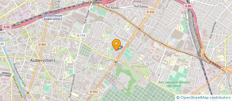 localisation de l'entreprise 851 865 162   AUBERVILLIERS