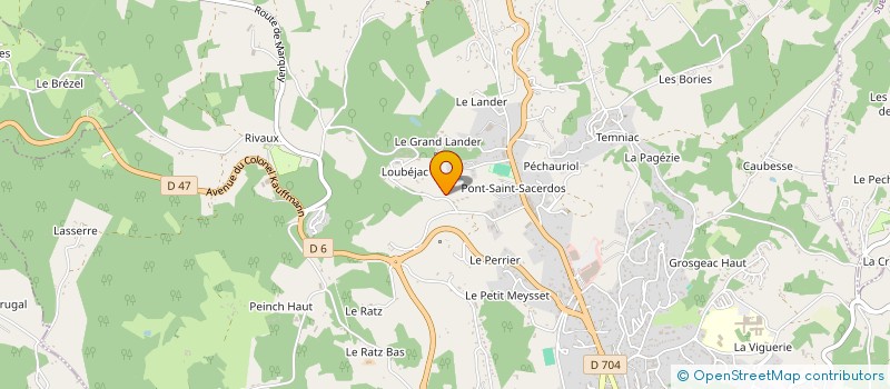 localisation de l'entreprise 851 870 295   CONDAT-SUR-VEZERE