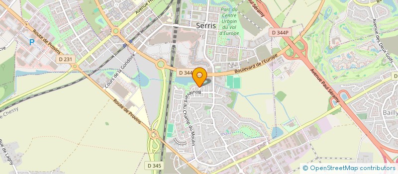 localisation de l'entreprise 851 873 596  à LA COURNEUVE