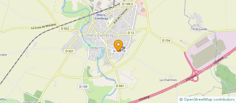 localisation de l'entreprise 851 878 306 à ILLIERS-COMBRAY