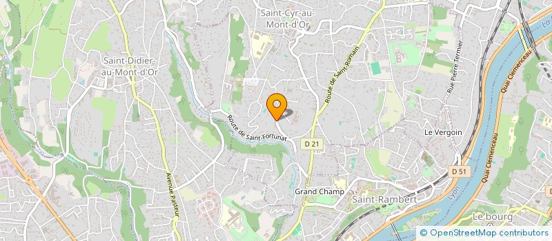 localisation de l'entreprise 851 894 147   SAINT-CYR-AU-MONT-D'OR