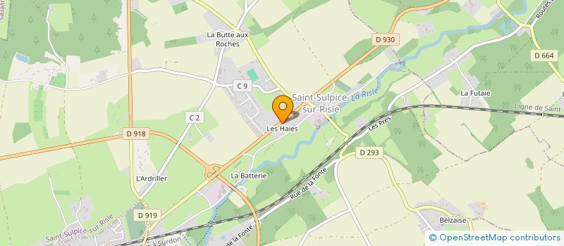 localisation de l'entreprise 851 894 642 à SAINT-SULPICE-SUR-RISLE