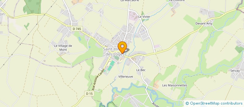 localisation de l'entreprise 851 899 476   NEUVY-BOUIN