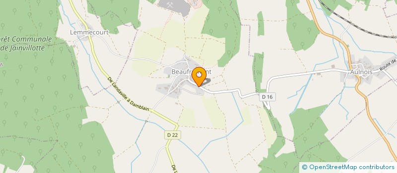 localisation de l'entreprise 851 905 000   BEAUFREMONT