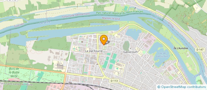 localisation de l'entreprise 851 913 764   MANTES-LA-JOLIE