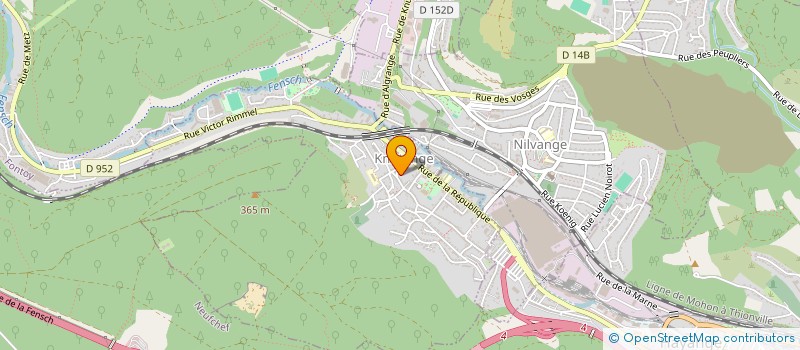 localisation de l'entreprise 851 943 506   NILVANGE