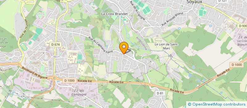localisation de l'entreprise 851 971 267 à STRASBOURG
