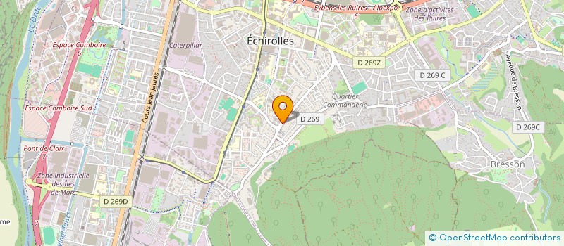 localisation de l'entreprise 851 985 424  à ECHIROLLES