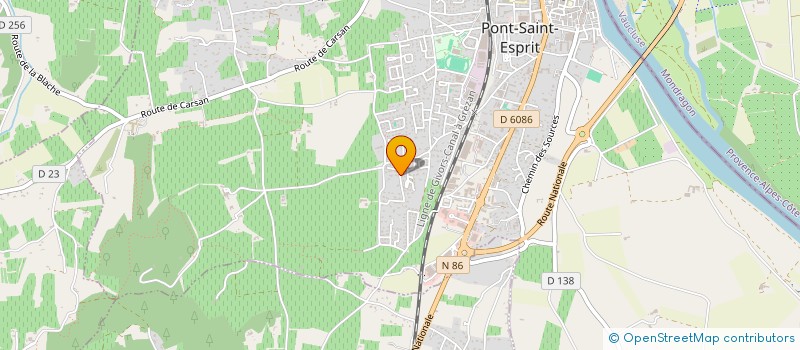 localisation de l'entreprise 851 990 317   PONT-SAINT-ESPRIT