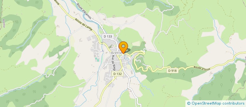 localisation de l'entreprise 851 996 165 à ARETTE