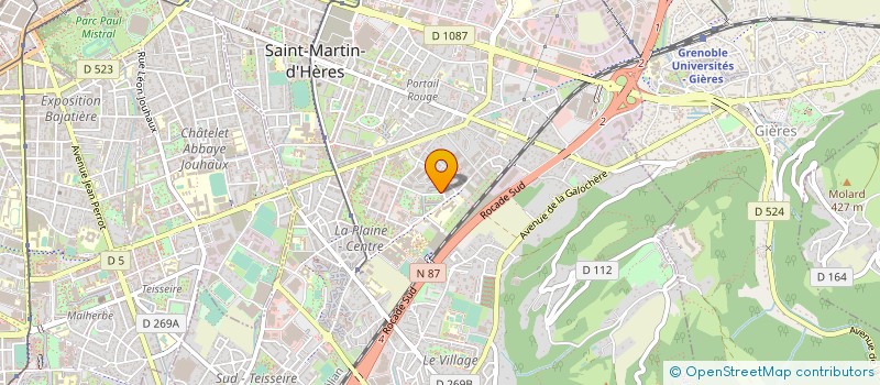 localisation de l'entreprise 852 012 095 à SAINT-MARTIN-D'HERES