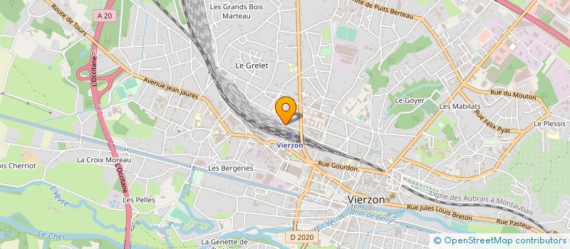 localisation de l'entreprise 852 017 482   VIERZON