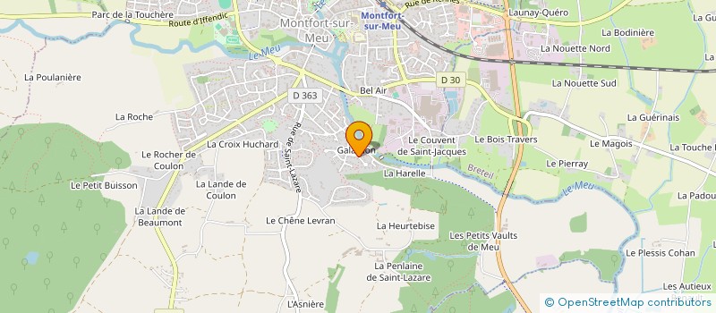 localisation de l'entreprise 852 029 222   MASSY