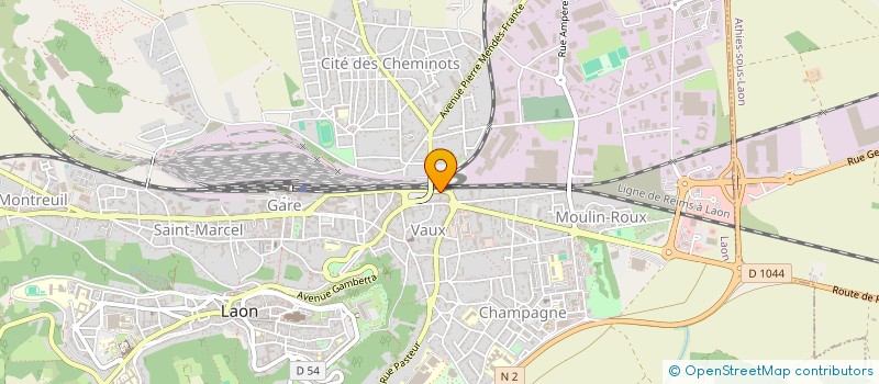 localisation de l'entreprise 852 050 855 à LAON