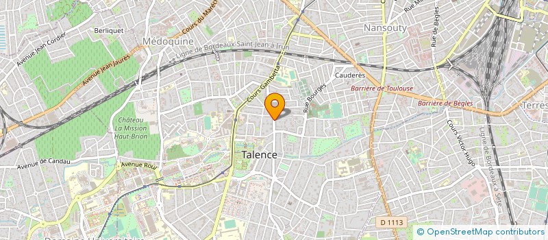 localisation de l'entreprise 852 053 214   MERIGNAC