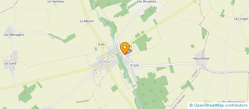 localisation de l'entreprise 852 070 762   DOLLOT