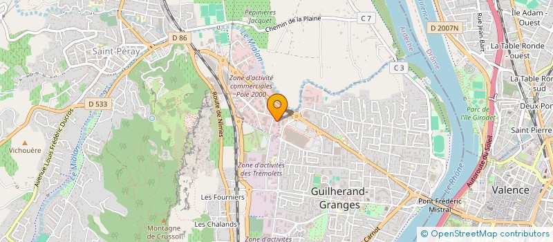 localisation de l'entreprise 852 093 004   SAINT-PERAY