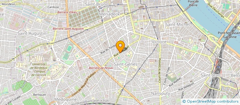 localisation de l'entreprise 852 118 363   BORDEAUX