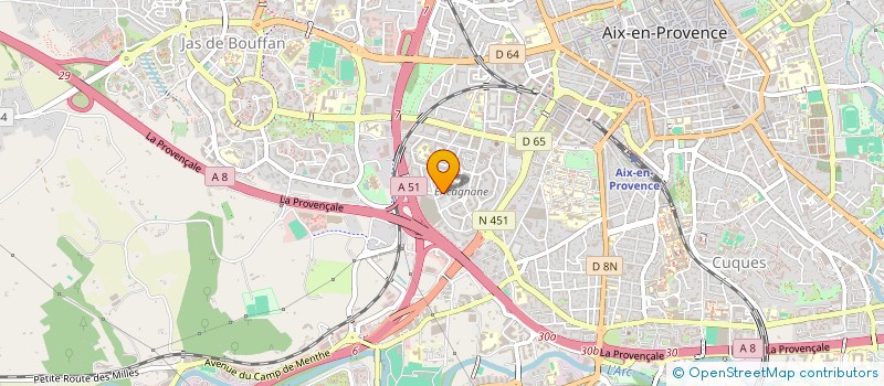 localisation de l'entreprise 852 121 508   AIX-EN-PROVENCE