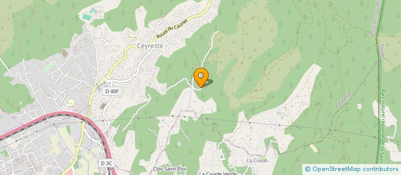 localisation de l'entreprise 852 123 215 à CEYRESTE