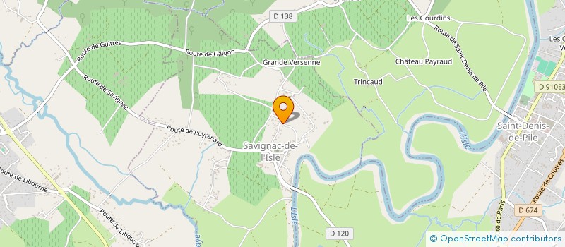 localisation de l'entreprise 852 137 389   GALGON