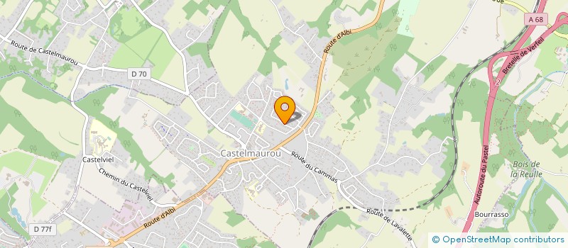 localisation de l'entreprise 852 142 447   CASTELMAUROU