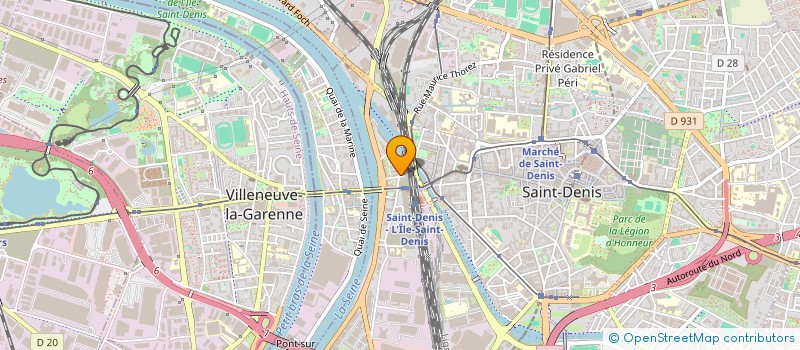 localisation de l'entreprise 852 151 695 à LE BLANC-MESNIL
