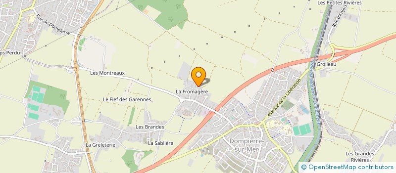 localisation de l'entreprise 852 153 287 à DOMPIERRE-SUR-MER