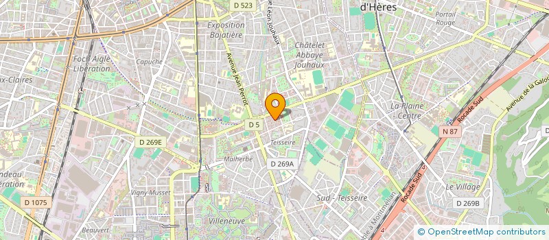 localisation de l'entreprise 852 154 871   GRENOBLE