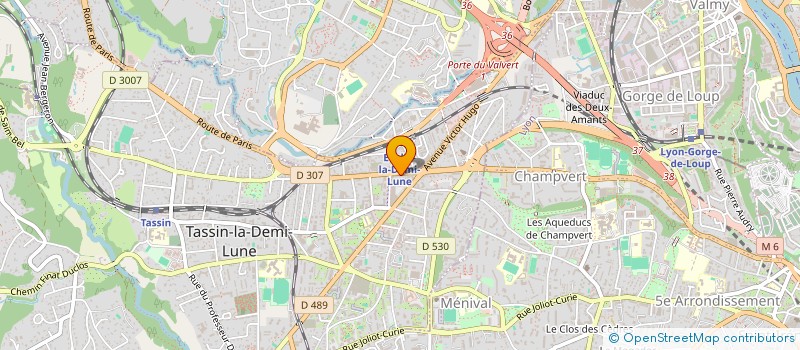 localisation de l'entreprise 852 186 311   CRAPONNE